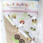 ผ้าห่อตัวเด็ก Cotton 100% ขนาด (32*32) 0