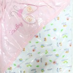 ผ้าห่อตัวเด็กเนื้อบาง Cotton 100% ขนาด (27*30) 0