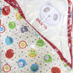 ผ้าห่อตัวเด็กเนื้อบาง Cotton 100% ขนาด (27*30) 0